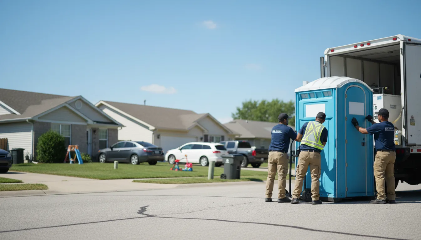 Standard Porta Potty Rentals in Leslie, MO near me